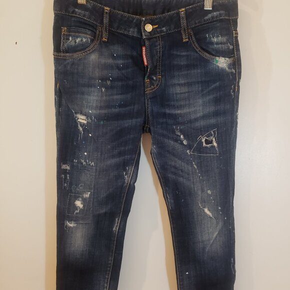 Dsquared2 Cool Girl Crop Skinny Jeans (EUR 38) - Picture 2 of 16